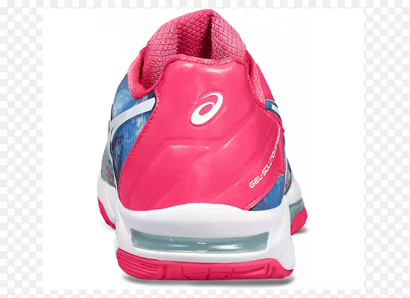 Asics妇女凝胶-溶解速度3 L.E网球鞋蓝色Asics凝胶-溶液速度3-妇女