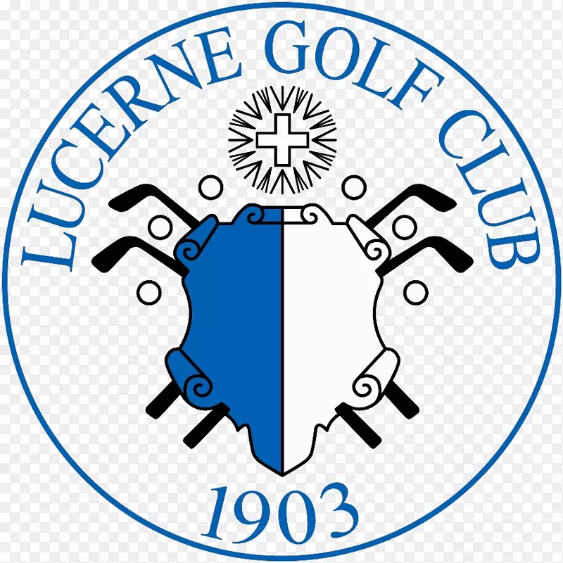 卢塞恩高尔夫俱乐部剪辑艺术组织品牌-卢塞恩·泰利斯