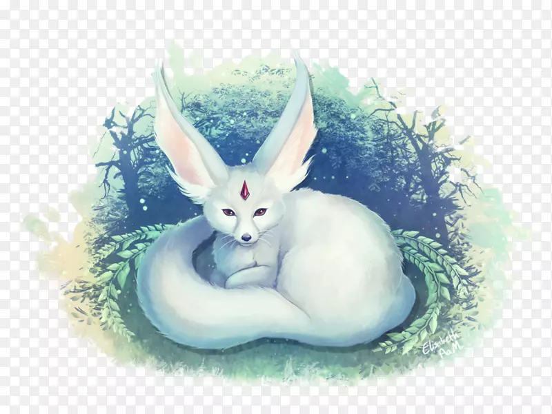 复活节兔桌面壁纸-兔子