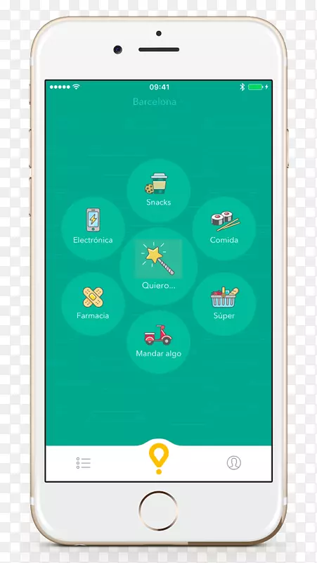 手机智能手机移动应用产品Glovo-智能手机