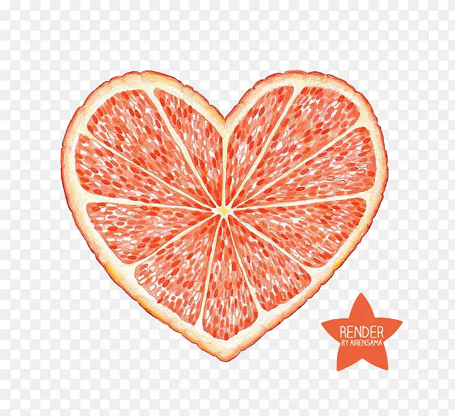 血橙画图水果橙