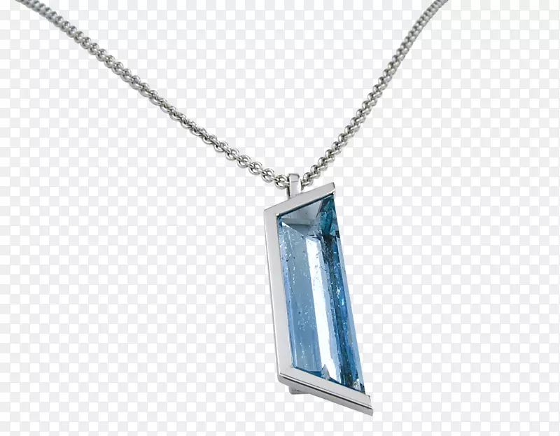 挂件项链首饰产品微软天蓝色项链