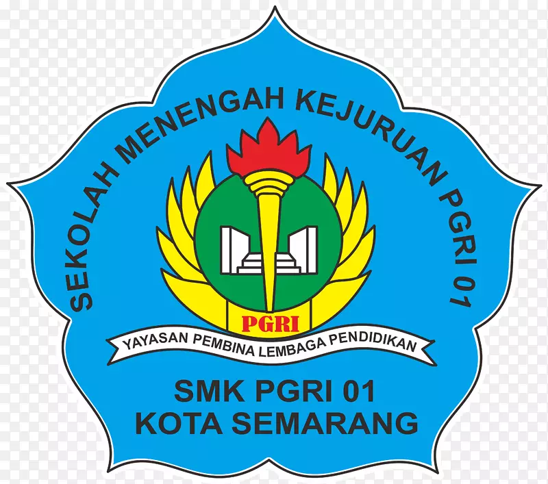 SMK pgri 01 Sekolah menengah kejuruan pgri 01 Semarang徽标Sekolah menengah pertama pgri 01 Semarang剪贴画