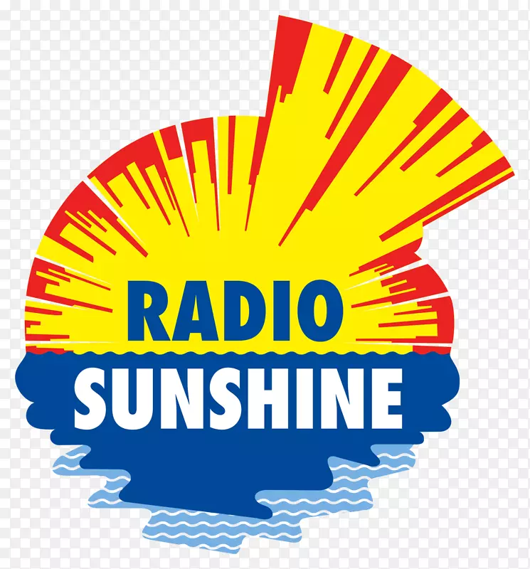 无线电阳光图形fm广播标志-收音机