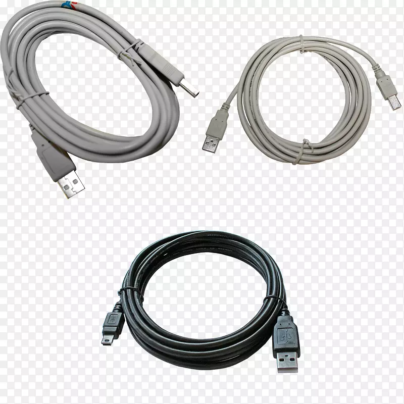 同轴电缆电连接器网络电缆串行电缆usb
