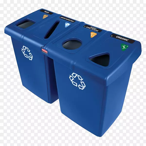 垃圾桶和废纸篮，回收站，垃圾桶，橡胶容器
