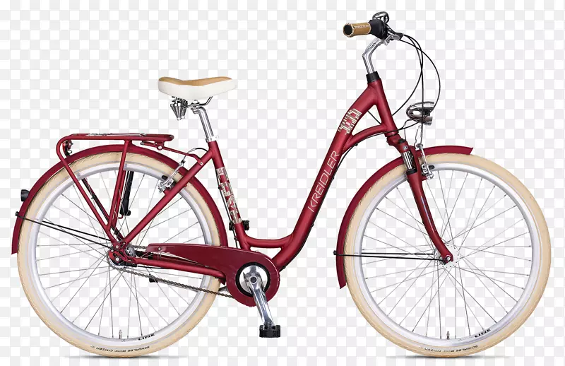 城市自行车强制男子巡洋舰自行车车架-自行车