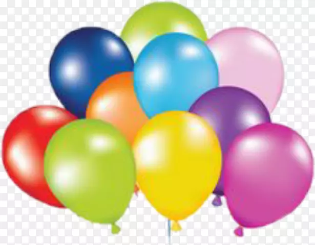 气球剪贴画png图片生日派对