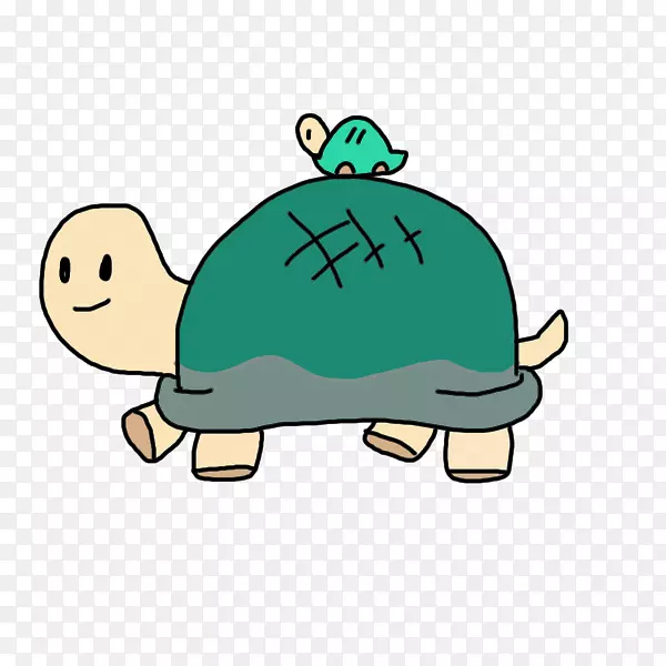 乌龟剪贴画卡通海龟