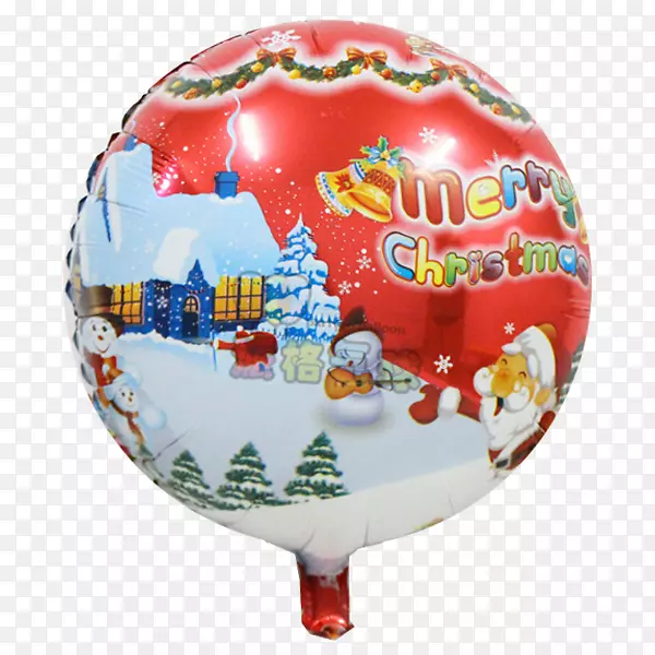 圣诞节装饰品你想堆雪人吗？壁球-格拉博气球