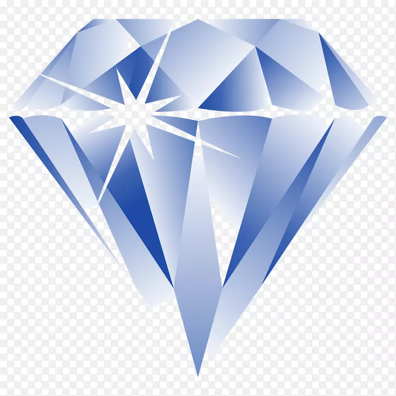 摄影图像png图片剪辑艺术蓝色钻石-钻石