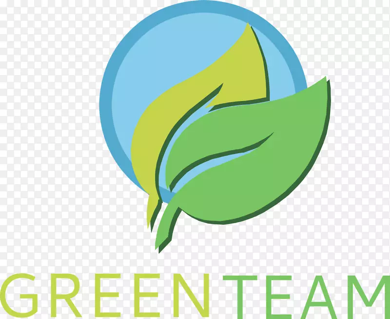 标志图形设计品牌剪贴画环保-绿色团队
