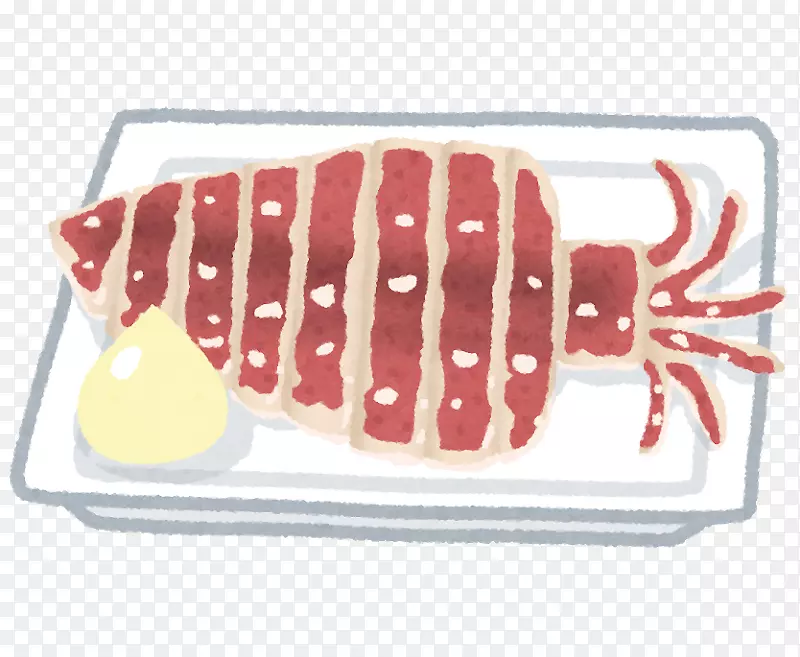 萨卡纳插画食品卡通小猪
