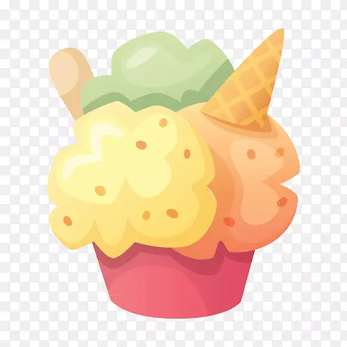 水果冰淇淋圣代食品鲍比