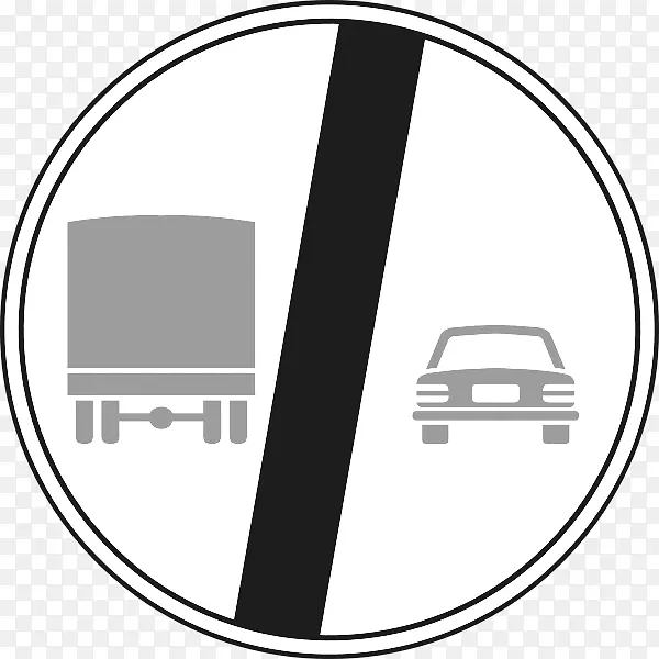交通标志图形免费摄影超车