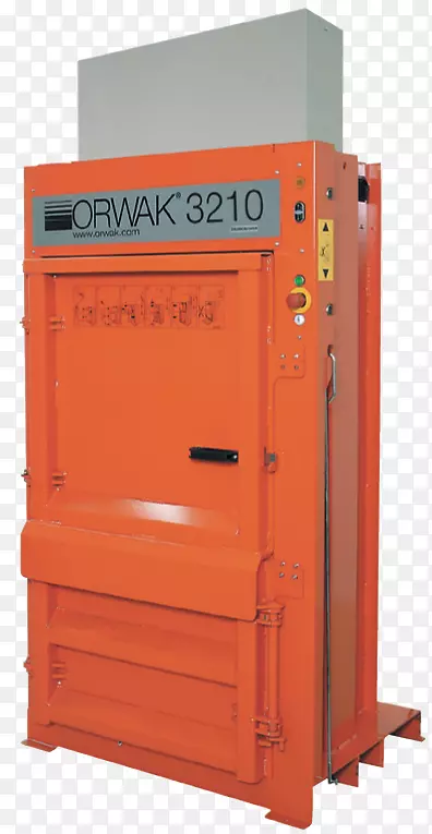 产品设计机器橙色S.A。-纸板打包机安全