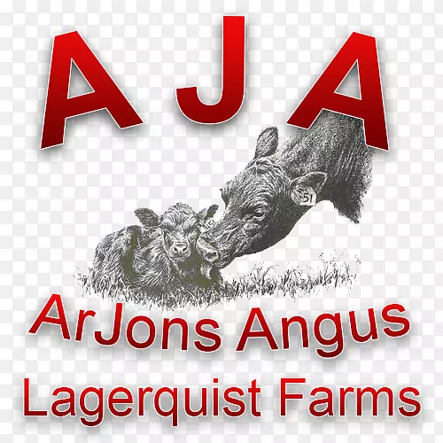 安格斯牛标志字体品牌-安格斯农场