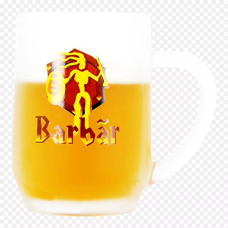 Lefebvre啤酒厂酒杯Barbar 33 cl麦加bok box 24和品脱玻璃啤酒