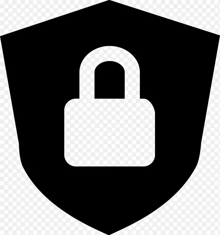 挂锁计算机图标安全可伸缩图形.挂锁