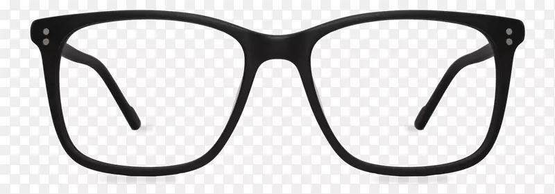 眼镜由帕克黑色Zenni光学清晰-眼镜