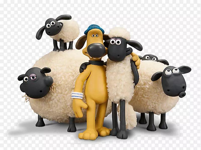肖恩羊-益智推杆电影停止动作电视节目-绵羊