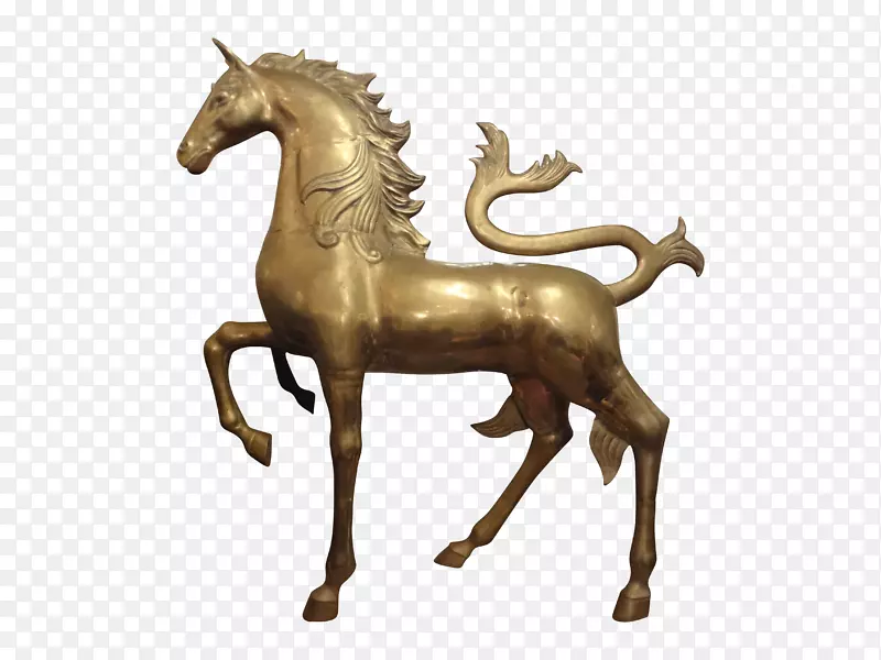 青铜雕塑马自由女神像-马