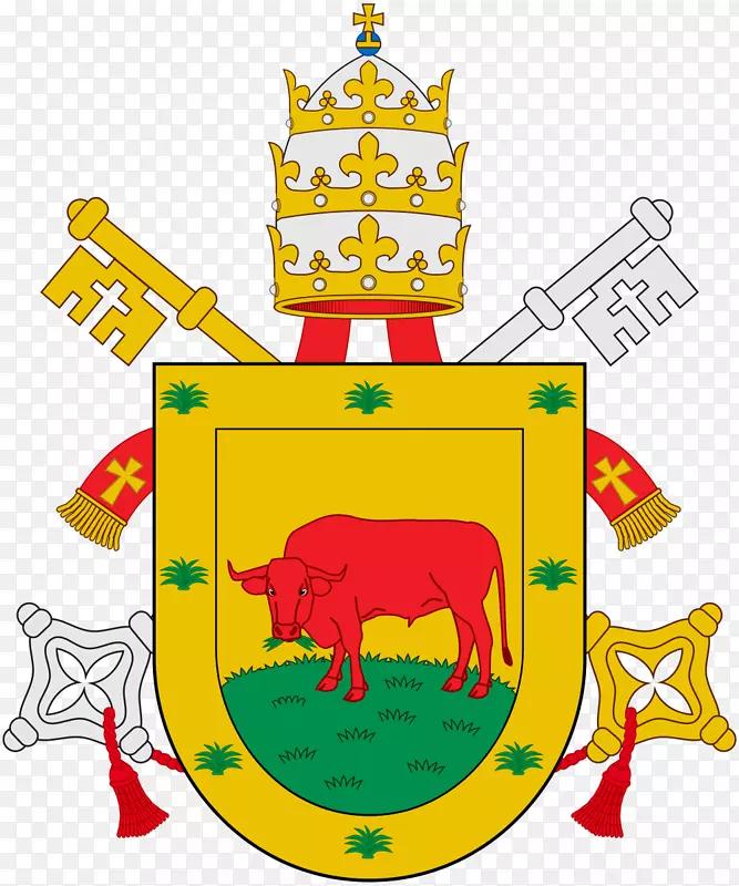 梵蒂冈教皇的军徽方济各教宗的军徽