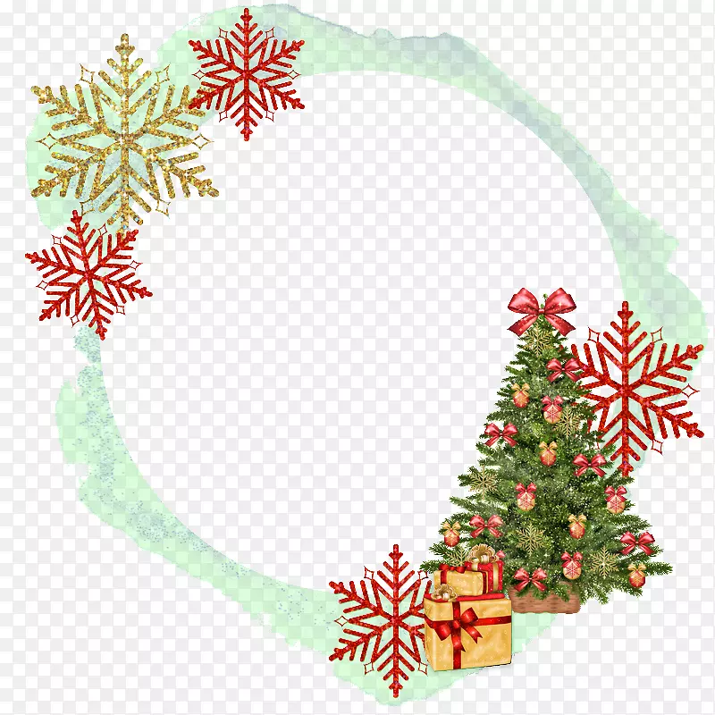圣诞树圣诞节形象剪贴画圣诞装饰品圣诞树