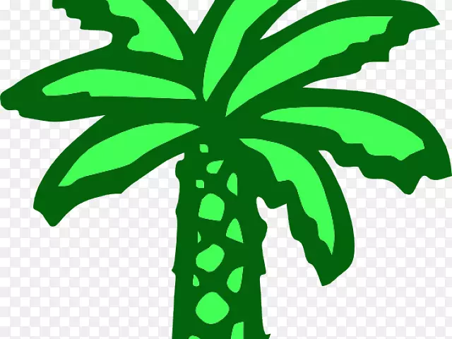 剪贴画棕榈树图形卡通卡克拉帕锯