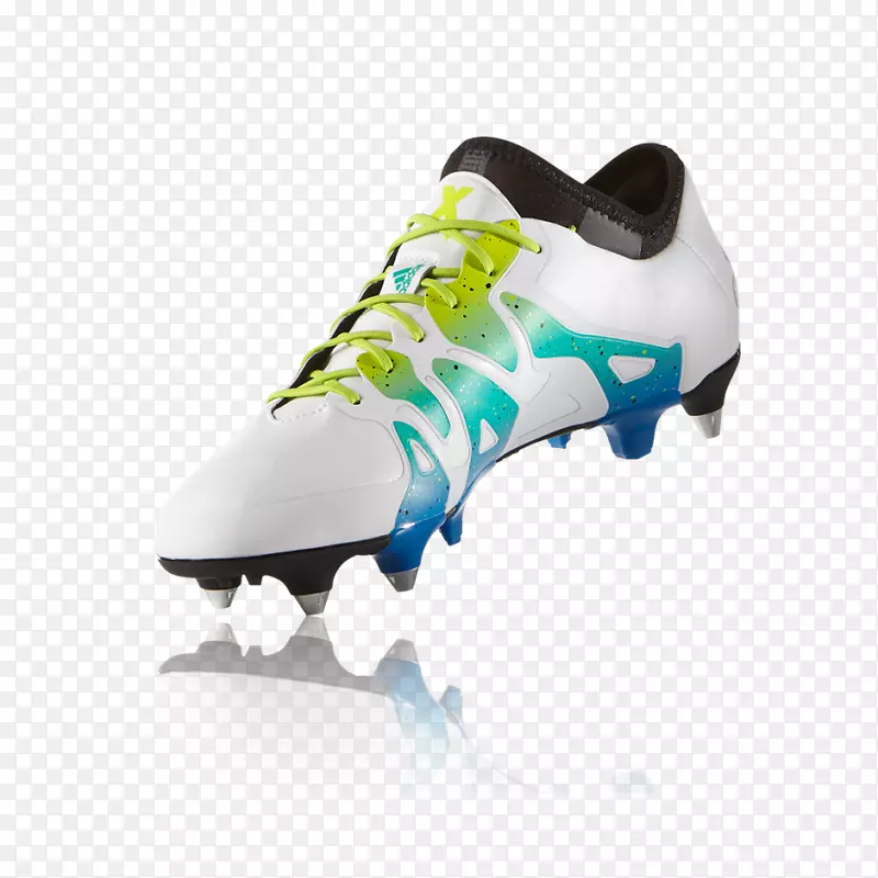 阿迪达斯x 15.1坚固地面/男式足球靴夹板运动鞋-阿迪达斯