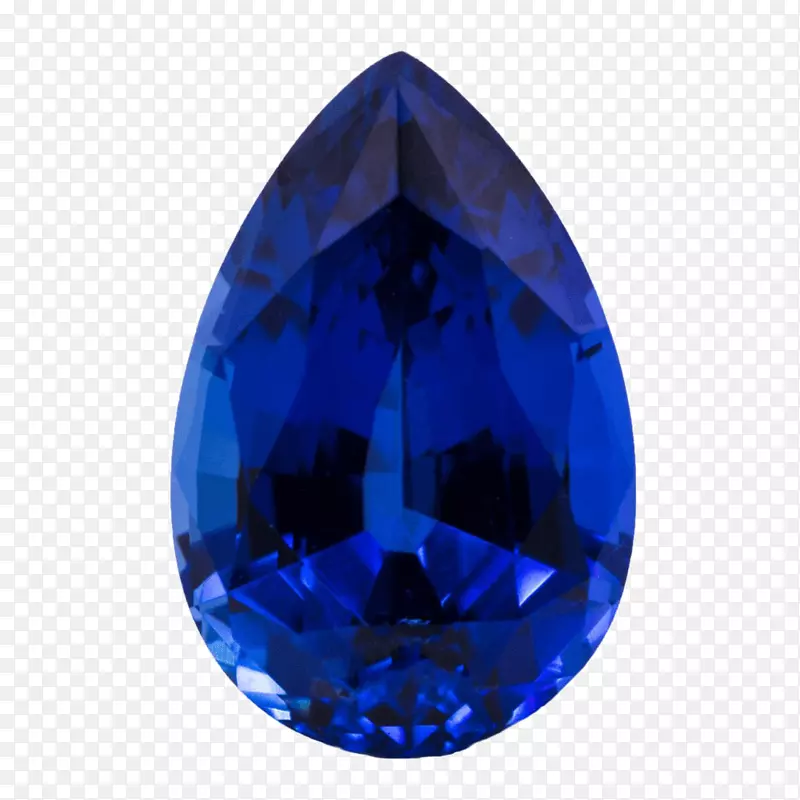 蓝宝石钴蓝珠宝蓝宝石