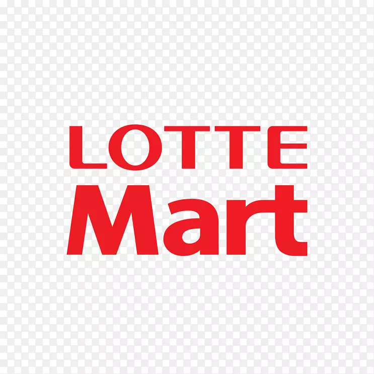 LOGO Lotte Mart Dangjin点品牌字型图