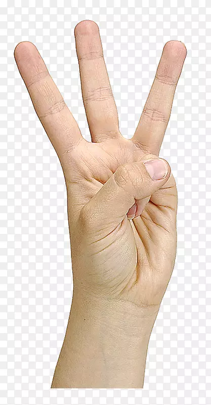拇指手模型指甲周边视力测试手指