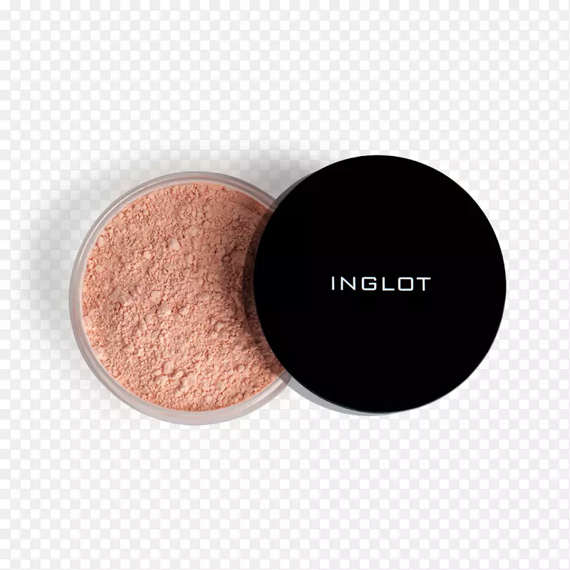 面部粉底化妆品Inglot HD照明松散粉剂半透明散粉房美
