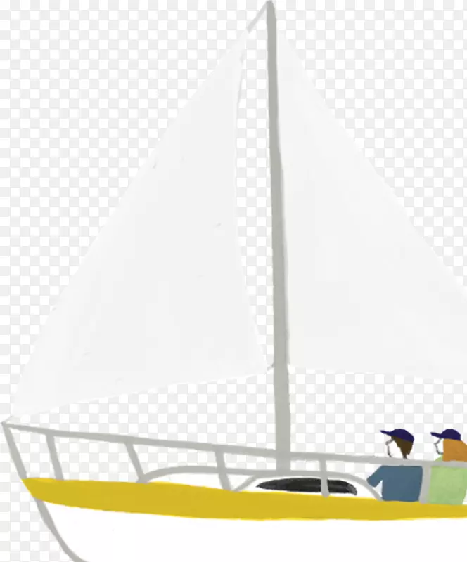 小帆船，猫帆，哈欠，单桅帆船