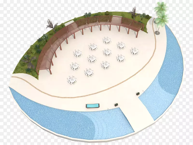 秘密Maroma海滩Riviera Cancun水AMResorts产品设计-水