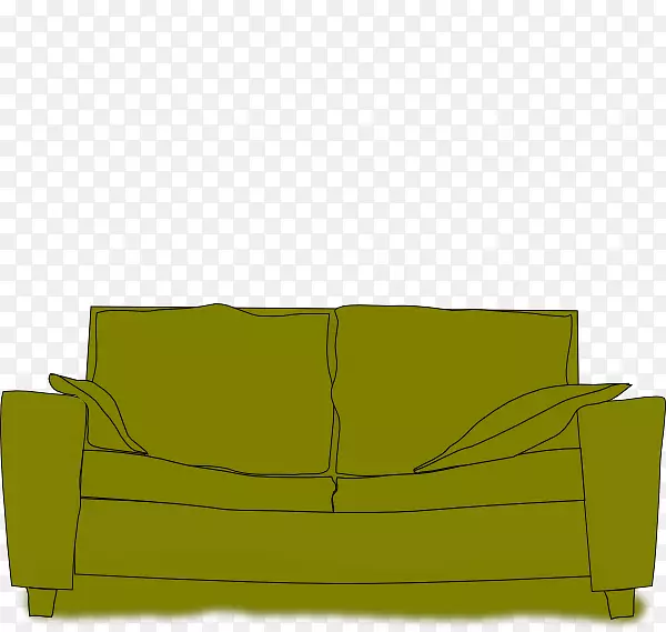 剪贴画沙发床沙发图形插图-西班牙萨拉戈萨河