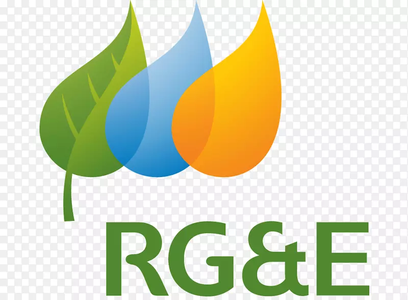 罗切斯特气体及电力公司标志商标Rg&E公共事业