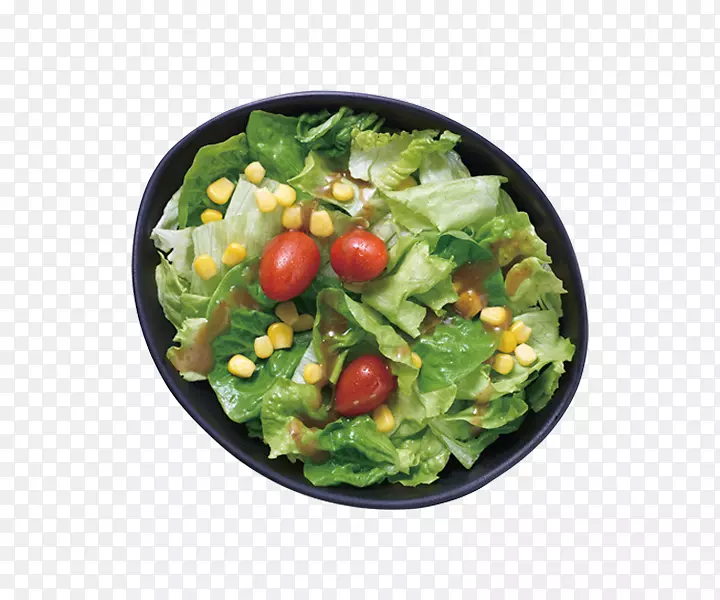 菠菜沙拉，素食菜肴，春绿菜谱