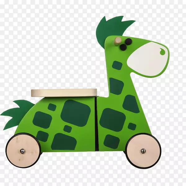玩具Gepetto rutschtier dino平衡自行车Gepetto rutscher in Gelb长颈鹿-玩具