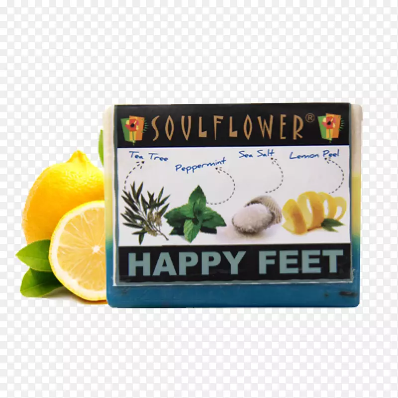 柠檬菊花快乐的脚香皂南花脚呵护南花油去香皂柠檬酸-柠檬