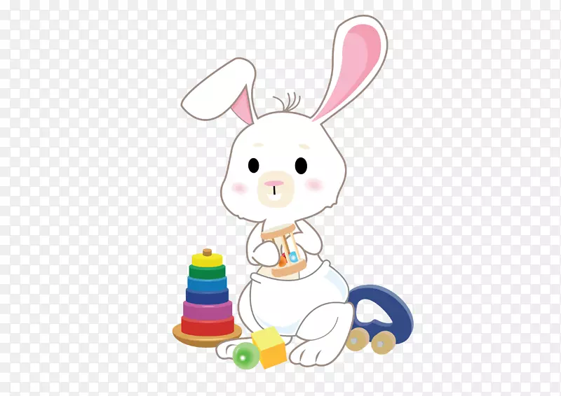 国内兔子复活节兔子玩具-兔子