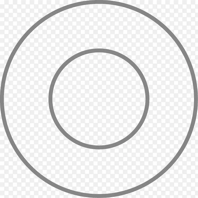 圆图同心圆物体中心区-圆
