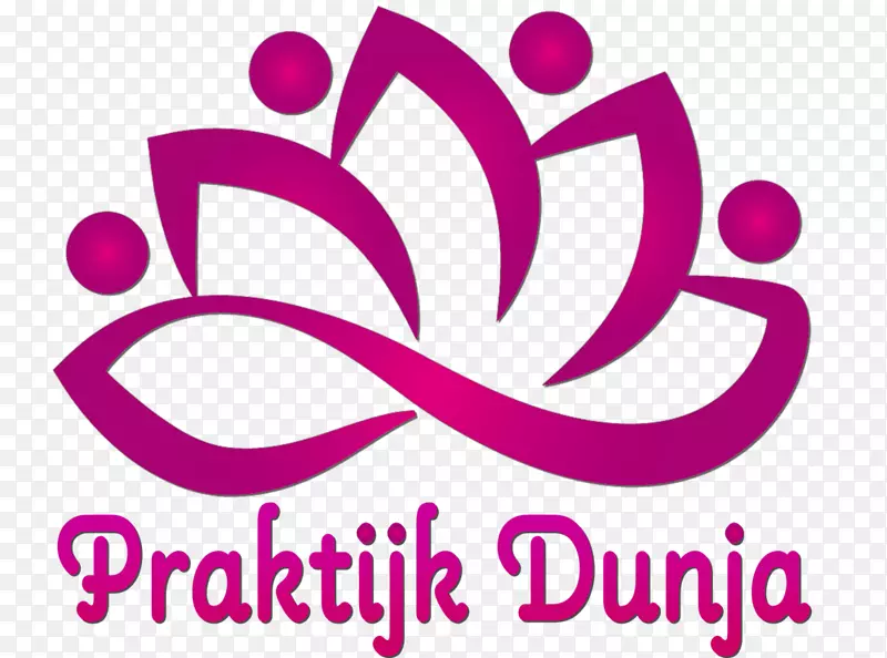 Praktijk Dunja徽标snavelbies字体灵性