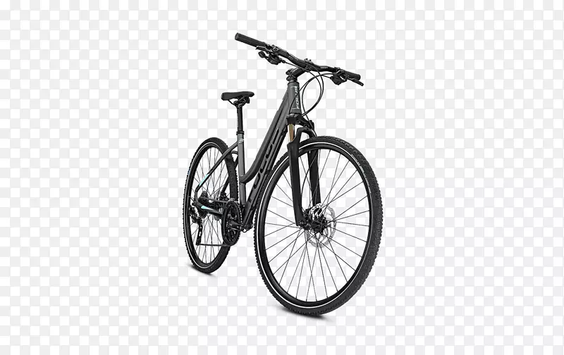 混合自行车山地自行车聚焦自行车框架-自行车