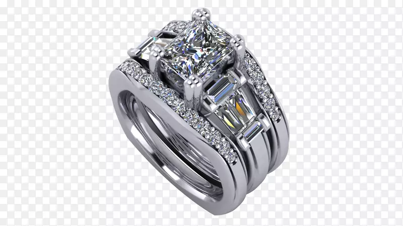婚戒银制品设计结婚戒指