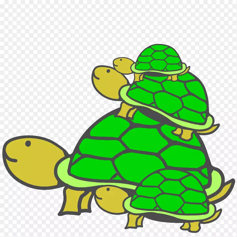 海龟t恤插图