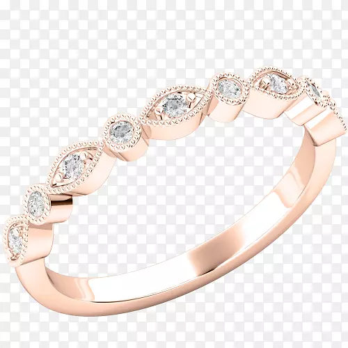 钻石订婚戒指与肩石公主切割-钻石