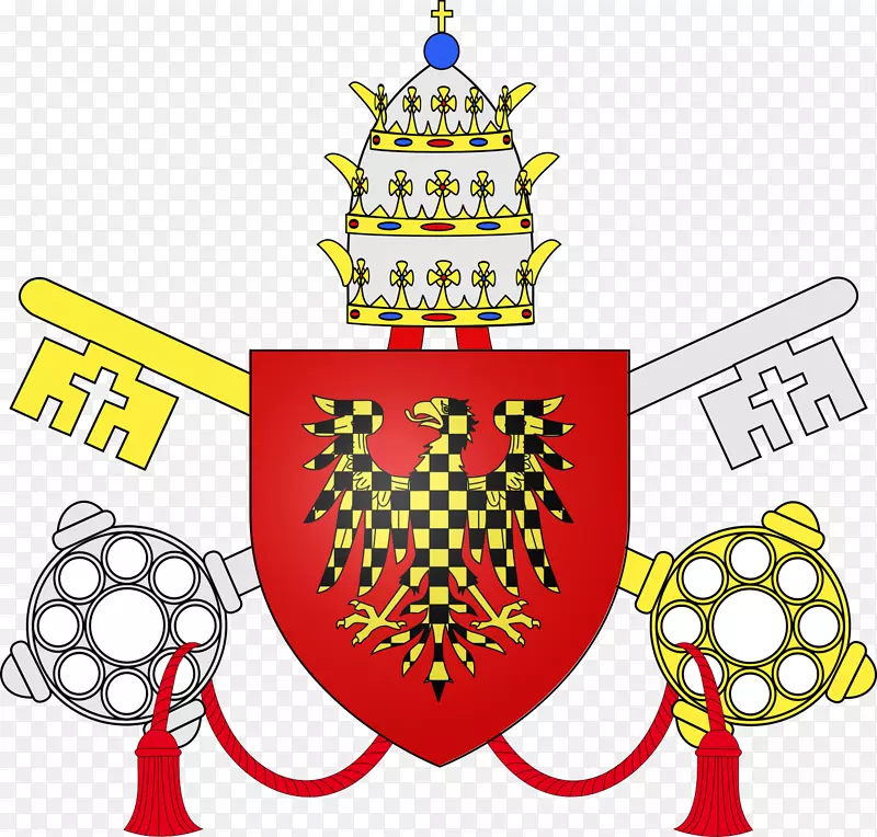 教皇军徽教皇秘密会议纹章