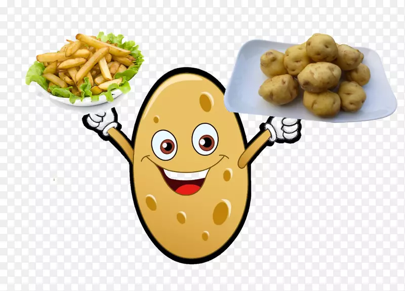 马铃薯沙拉炸薯条烤土豆夹艺术-土豆